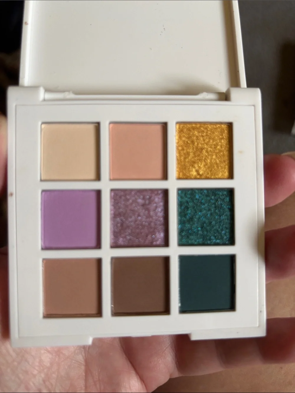 Doucce You And Me In Miami Eyeshadow Palette — Pink, Gold, Teal, Brown, Navy
